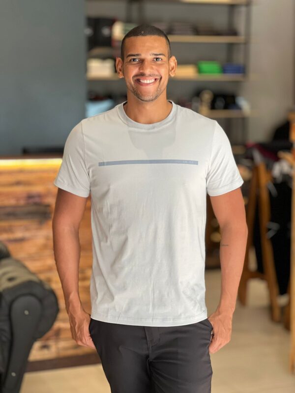 CAMISETA MALHA COTTON FORTY LISTRA HANGAR 33