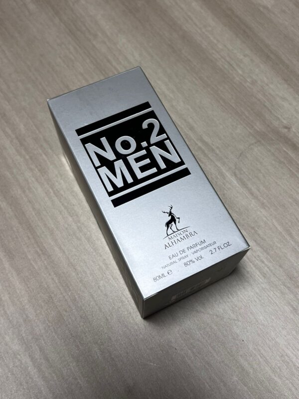 PERFUME NO.2 MEN MAISON ALHAMBRA 80ML EAU DE PARFUM - Image 2