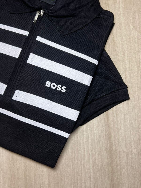 POLO BOSS LISTRAS ZIPER PIQUET