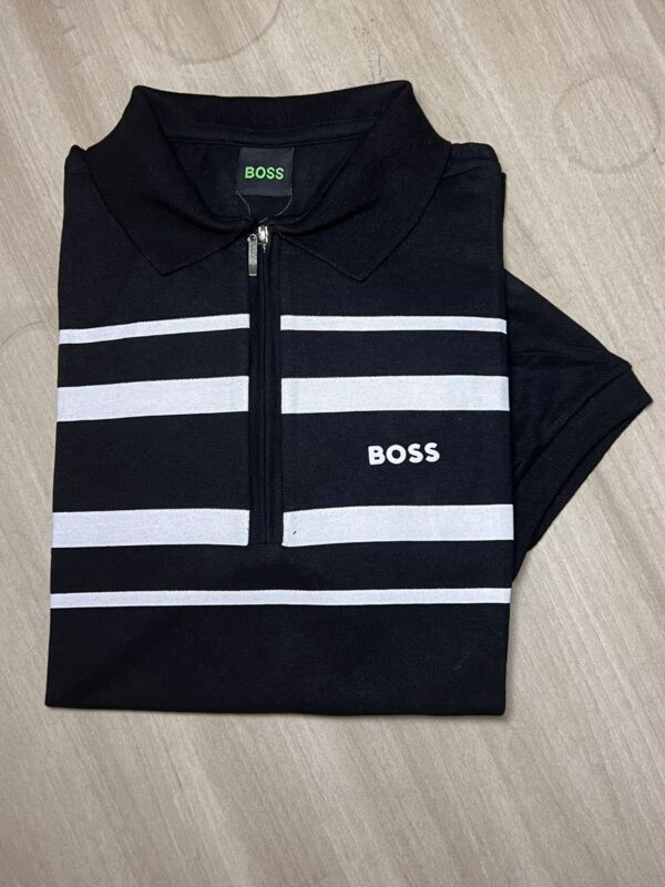 POLO BOSS LISTRAS ZIPER PIQUET - Image 2