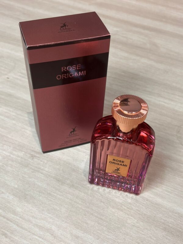 PERFUME ROSE ORIGAMI MAISON ALHAMBRA 100ML EAU DE PARFUM - Image 2