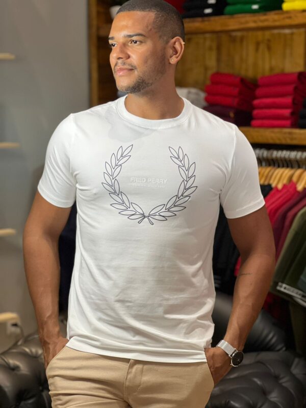 CAMISETA FRED PERRY COROA GRANDE - Image 2